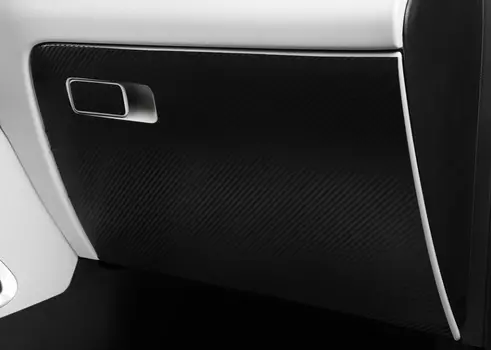 Накладка на бардачок (карбоновая) Point Bin PNT00364 для Hyundai Tucson (4G) 2021-