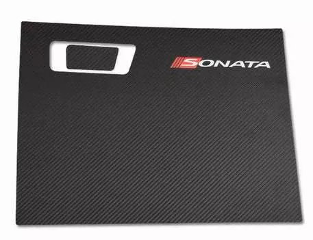 Накладка на бардачок, карбоновая You Qiang QNG00141 для Hyundai Sonata (8G) DN8 2020-