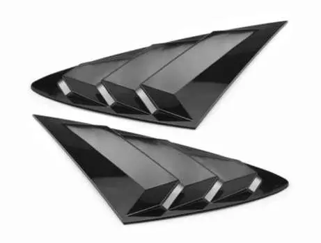 Накладка на боковое заднее стекло, черное You Qiang QNG00217 для Hyundai Sonata (8G) DN8 2020-