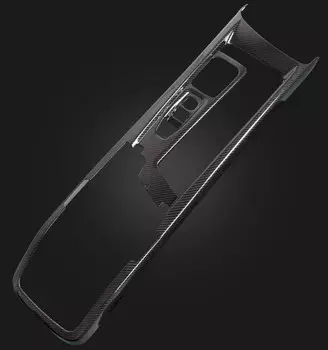 Накладка на центральную консоль (хром)