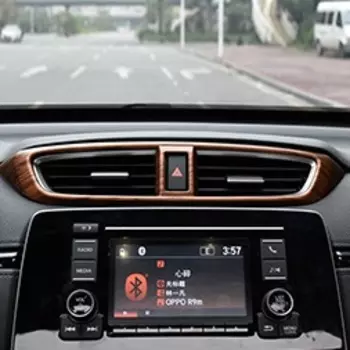 Накладка на центральный воздуховод для Honda C-RV 2016-