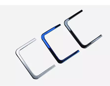 Накладка на кнопку открытия капота для Renault Koleos 2017 -