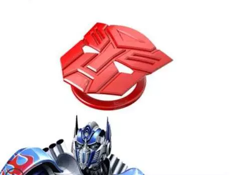 Накладка на кнопку, серия Трансформер, Автобот, красный You Qiang QNG00339 Hyundai Sonata (8G) DN8 2020-