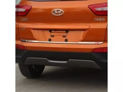 Накладка на кромку багажной двери Hyundai Creta (Крета) 2016 - 2020