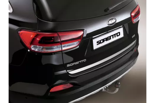 Накладка на кромку багажной двери, металл KIA C5491ADE00ST для Sorento Prime (2015 - по н.в. )
