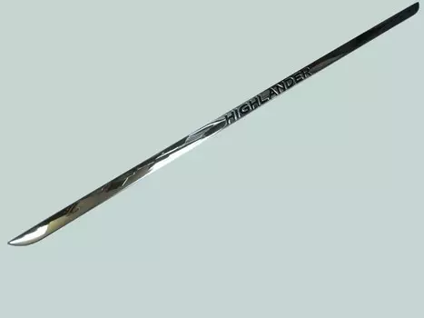 Накладка на кромку крышки багажника с логотипом (черный) нерж. OEM-Tuning CNT17-15HLD-020CB Toyota Highlander 2014 -