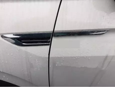 Накладка на крыло и дверь, 4 части, ABS OEM-Tuning 37153 для Volkswagen Tiguan 2017-