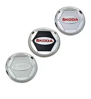 Накладка на крышку бензобака для Skoda Rapid 2012 -