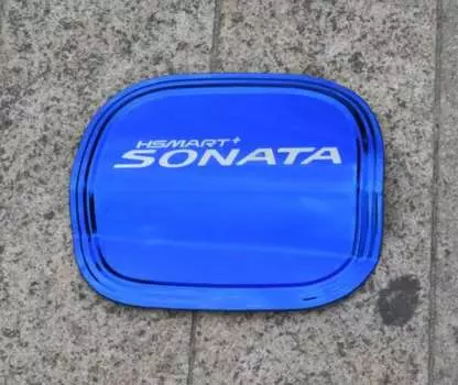 Накладка на крышку топливного бака, синяя You Qiang QNG00336 Hyundai Sonata (8G) DN8 2020-