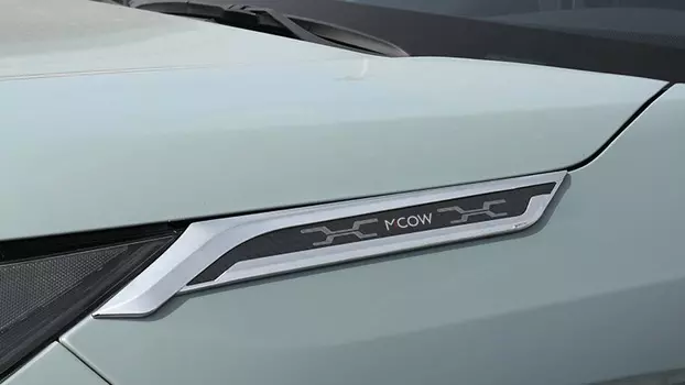 Накладка на кузов (с логотипом) Toyota RAV4 2019-