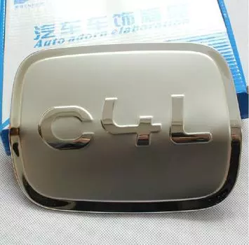 Накладка на люк бензобака для Citroen C4 Седан 2013 - 2016