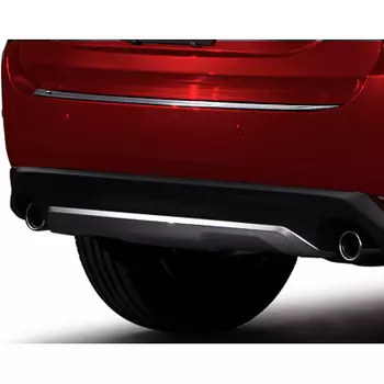 Накладка на низ бампера (серебро) Mazda для Mazda CX-5 2017 -