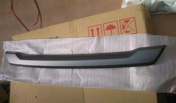 Накладка на низ переднего бампера для Hyundai Creta (Крета)