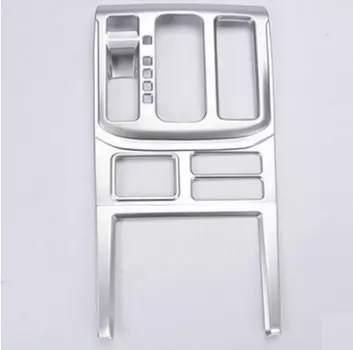 Накладка на панель КПП (серебро) для GAC Trumpchi GS8 2018, 2019, 2020