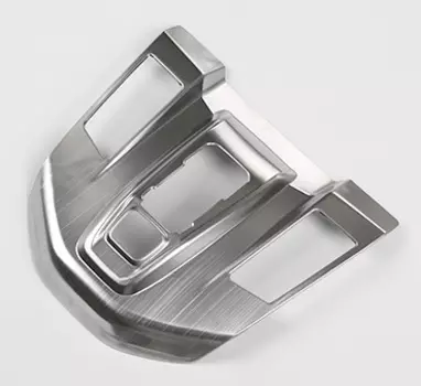 Накладка на панель управления (гибридная версия, серебро) Honda CRV 2020-