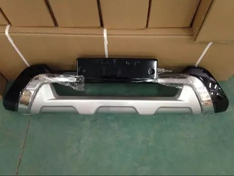 Накладка на передний бампер OEM-Tuning CNT13-15GS-001 для HYUNDAI Grand Santa Fe (2012 - 2016)