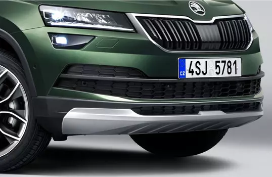 Накладка на передний бампер Skoda 57A071606 Skoda Karoq 2020 (Шкода Карок)