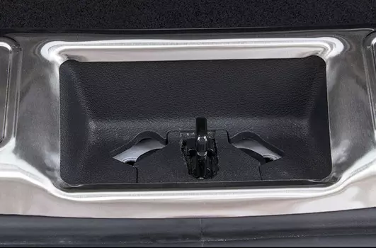 Накладка на порог багажника и бампер для Geely Atlas 2018 -