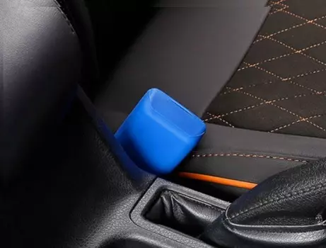 Накладка на ремень безопасности (ножны, синяя) Toyota RAV4 2019-