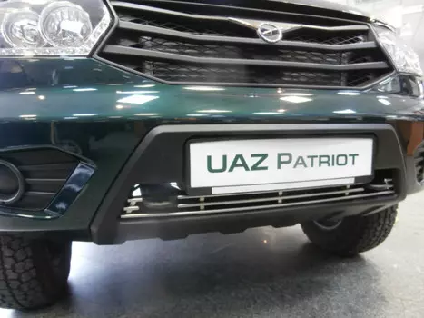 Накладка на решетку бампера Berkut-Auto UPAT.R12 UAZ Patriot 2014-