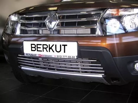 Накладка на решетку бампера d16 Berkut-Auto RDST.R32 Renault Duster 2011-