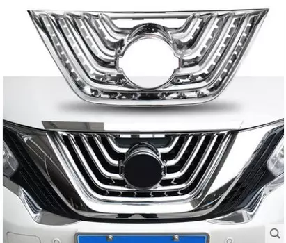 Накладка на решетку радиатора (хром) для Nissan Murano ( 2016 - по н.в. )