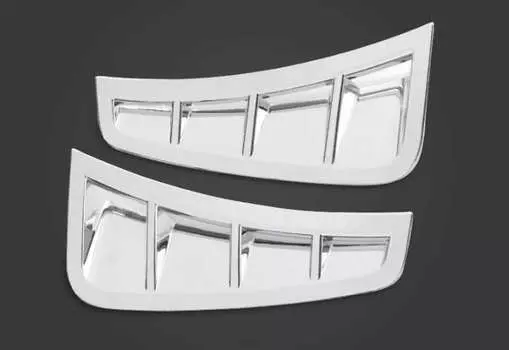 Накладка на воздухозаборник, серебряная You Qiang QNG00291 для Hyundai Sonata (8G) DN8 2020-