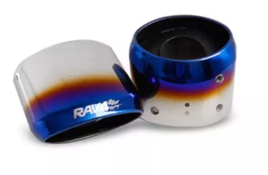 Накладка на выхлопную трубу Toyota RAV4 2019-