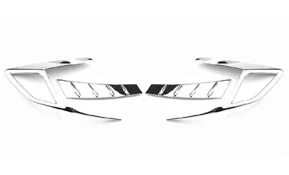 Накладка на задние фары, серебряная You Qiang QNG00278 для Hyundai Sonata (8G) DN8 2020-