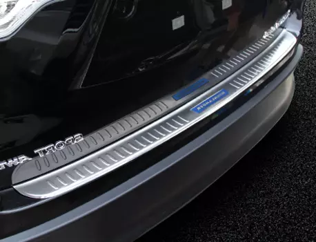 Накладка на задний бампер для Toyota Highlander (2014 - 2017)