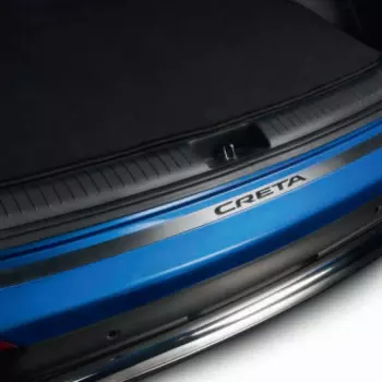 Накладка на задний бампер Mobis с надписью CRETA