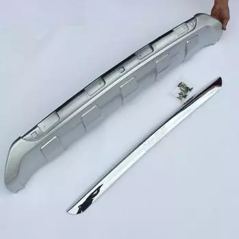 Накладка на задний бампер, нижняя для Hyundai ix35 (2010 - 2015)