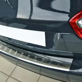 Накладка на задний бампер с загибом (зеркальная) Alu-Frost 40-3632 для LEXUS RX (2015 - по н.в)