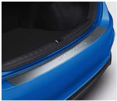 Накладка на задний бампер ,штамп R8450H5300 для Hyundai Solaris 2017-
