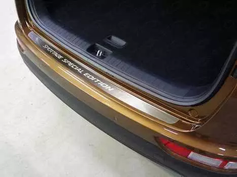 Накладка на задний бампер TCC KIASPORT16-42 Kia Sportage 2016-2018