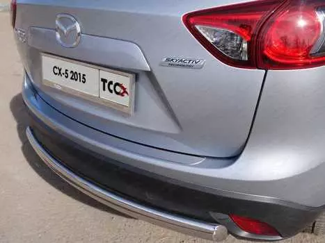 Накладка на задний бампер TCC MAZCX512-21 Mazda CX-5 2012-2015