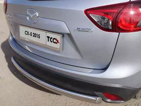 Накладка на задний бампер TCC MAZCX512-22 Mazda CX-5 2012-2015