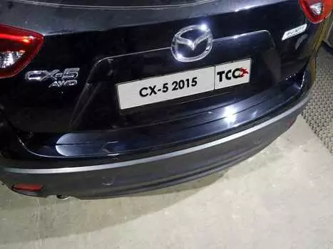 Накладка на задний бампер TCC MAZCX515-21 Mazda CX-5 2015-2016