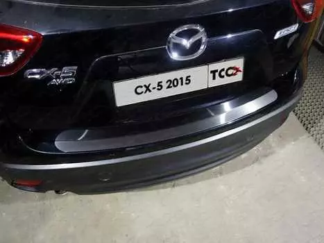 Накладка на задний бампер TCC MAZCX515-22 Mazda CX-5 2015-2016