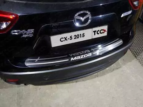 Накладка на задний бампер TCC MAZCX515-32 Mazda CX-5 2015-2016