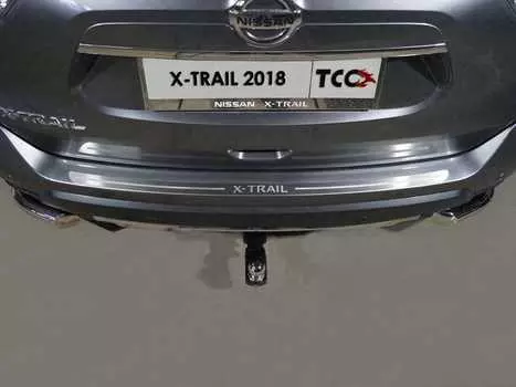 Накладка на задний бампер TCC NISXTR18-10 Nissan X-Trail 2018-