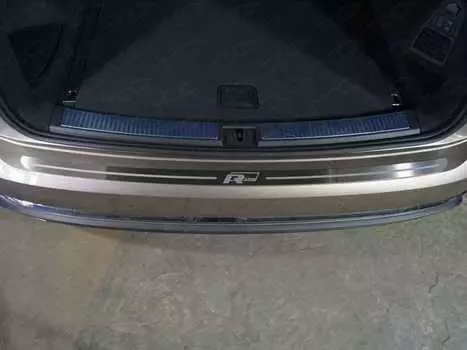 Накладка на задний бампер TCC VWTOUAR18-20 Volkswagen Touareg 2018-