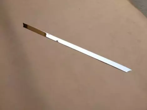 Накладка на заднюю дверь (хром) для Haval H2 (Хавал Н2) 2014-2019