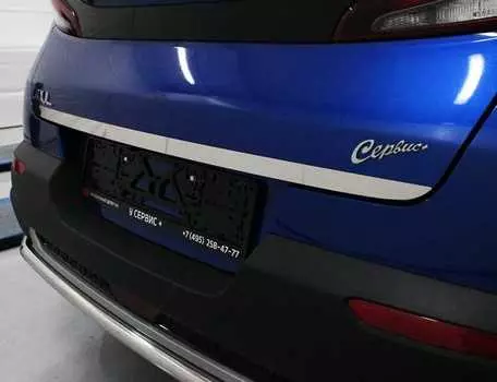 Накладка на заднюю дверь TCC KIASOUL19-06 Kia Soul 2019-