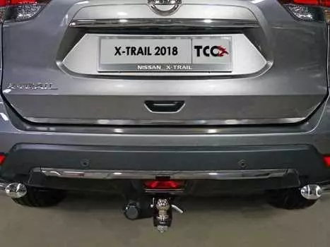Накладка на заднюю дверь TCC NISXTR18-11 Nissan X-Trail 2018-