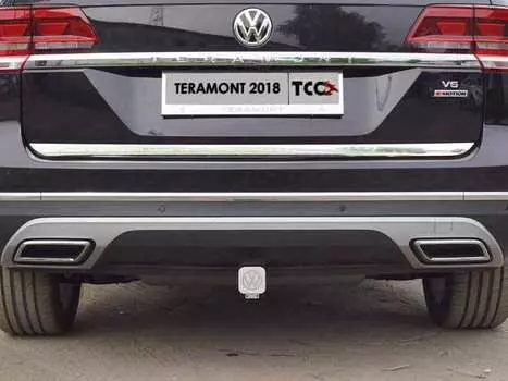 Накладка на заднюю дверь TCC VWTER18-02 Volkswagen Teramont 2018-