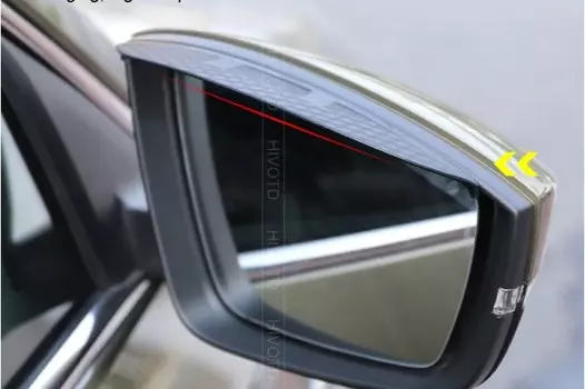 Накладка защитная (от влаги) на зеркала заднего вида Skoda Kodiaq 2017-