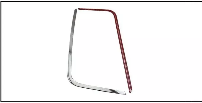 Накладки (хром) на передние противотуманные фары для Haval H2 (Хавал Н2) 2014-2019