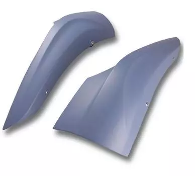 Накладки на бампер по краям для Citroen C4 Седан 2013 - 2016