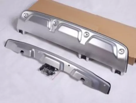 Накладки на бампера для Honda CRV 2012 - 2017